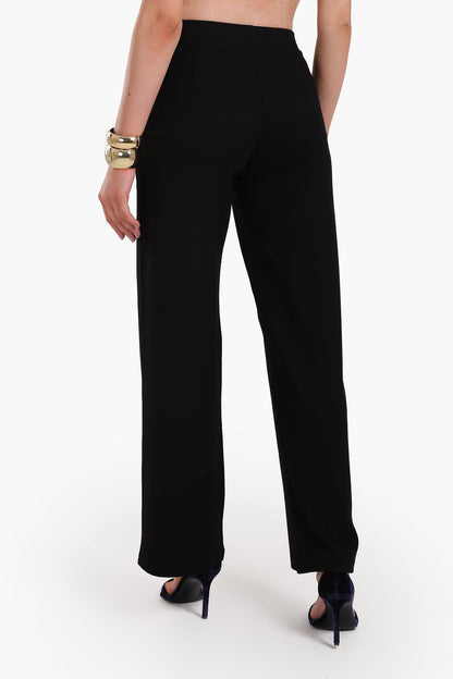 Black Jersey Pants