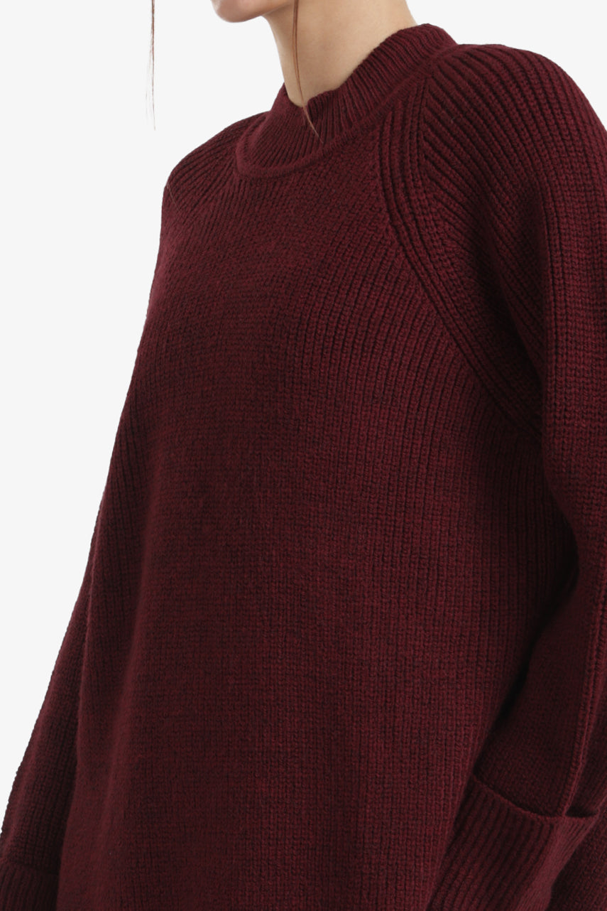 Oversized Knitted Pullover