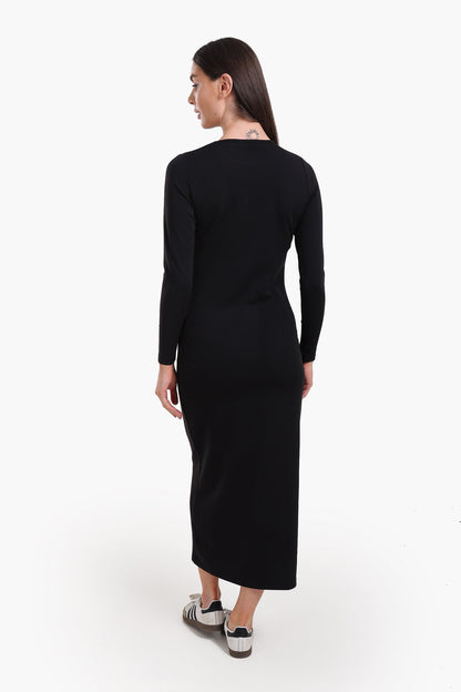 Chic Slim Fit Midi Dress