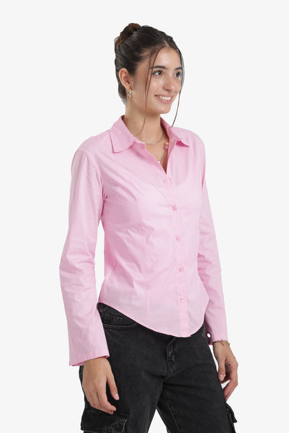 Turn Down Collar Shirt