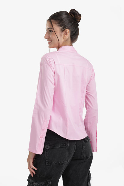 Turn Down Collar Shirt