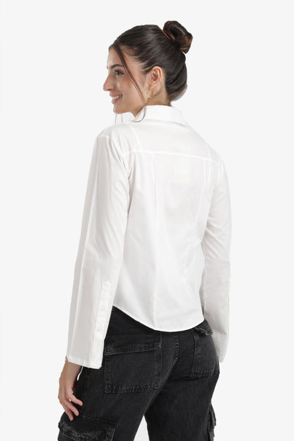 Turn Down Collar Shirt