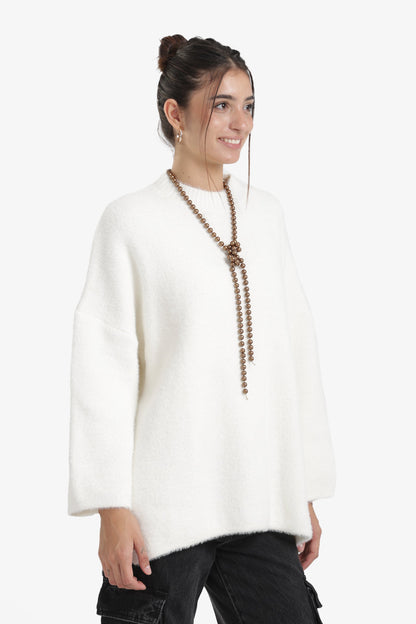 Relaxed Wool Pullover