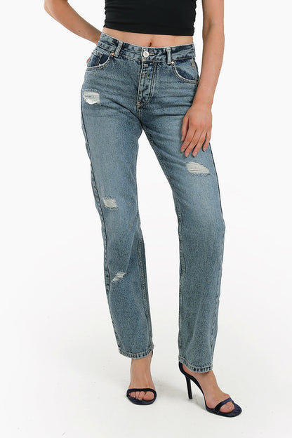 Full Length Ripped Jeans