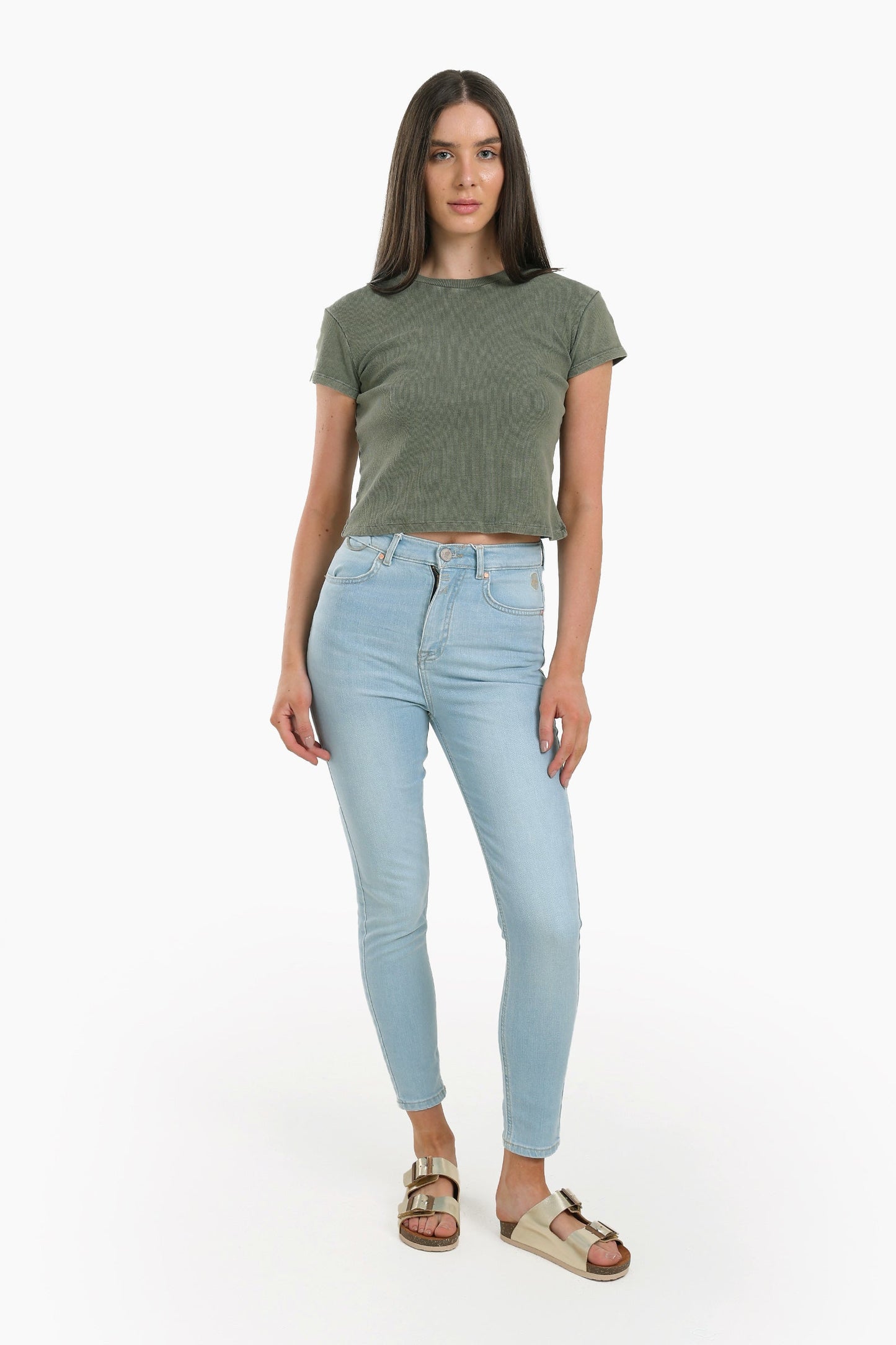 Light Blue Slim Fit Jeans