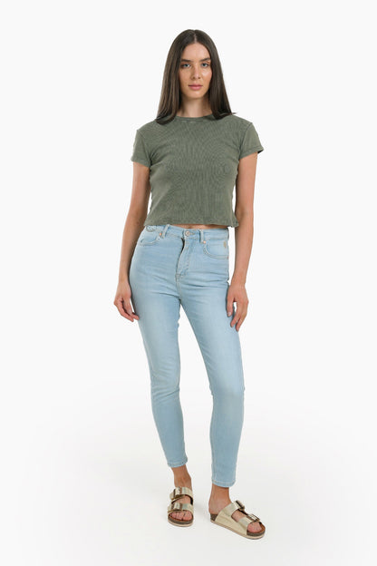 Light Blue Slim Fit Jeans