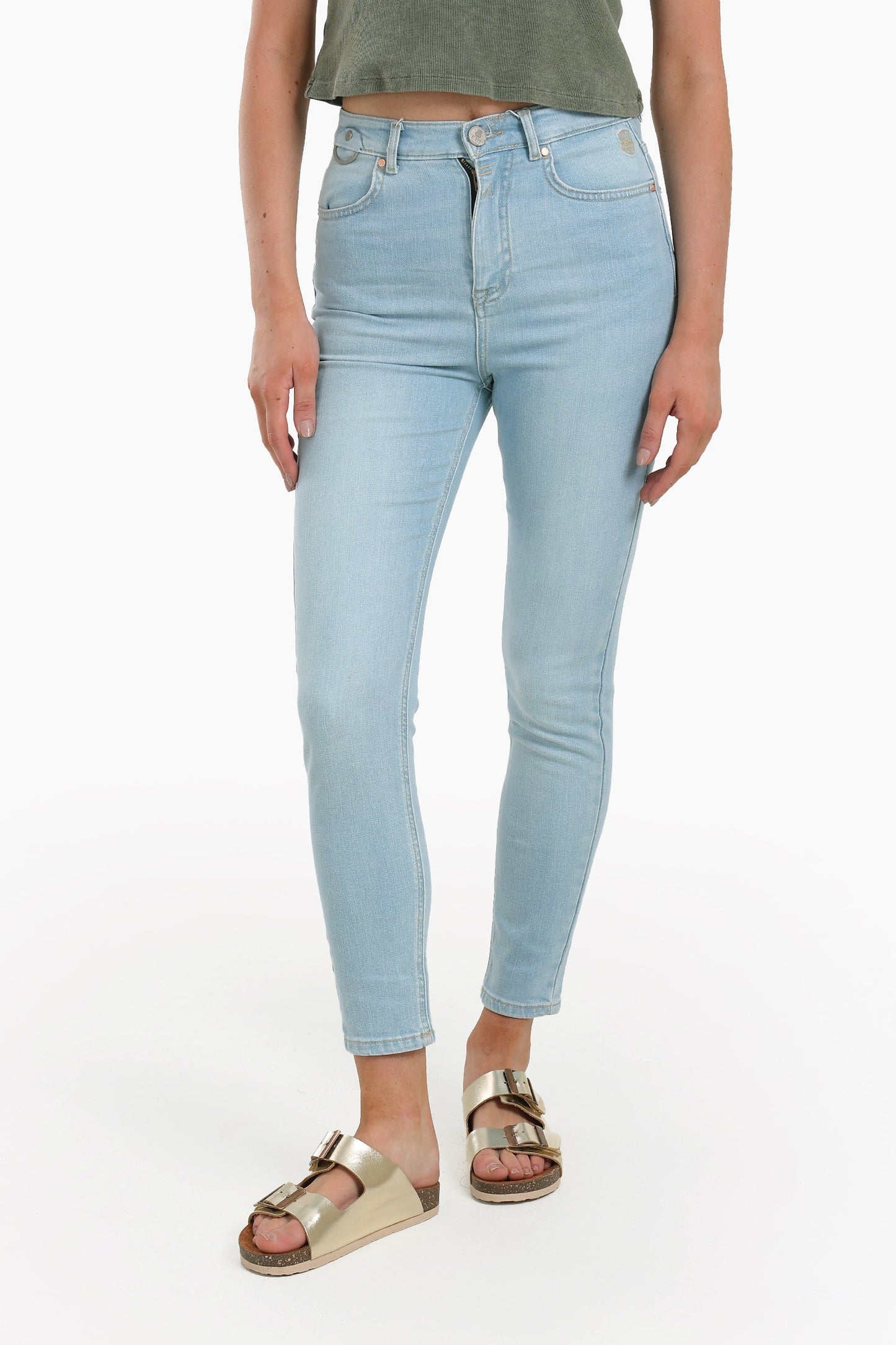 Light Blue Slim Fit Jeans