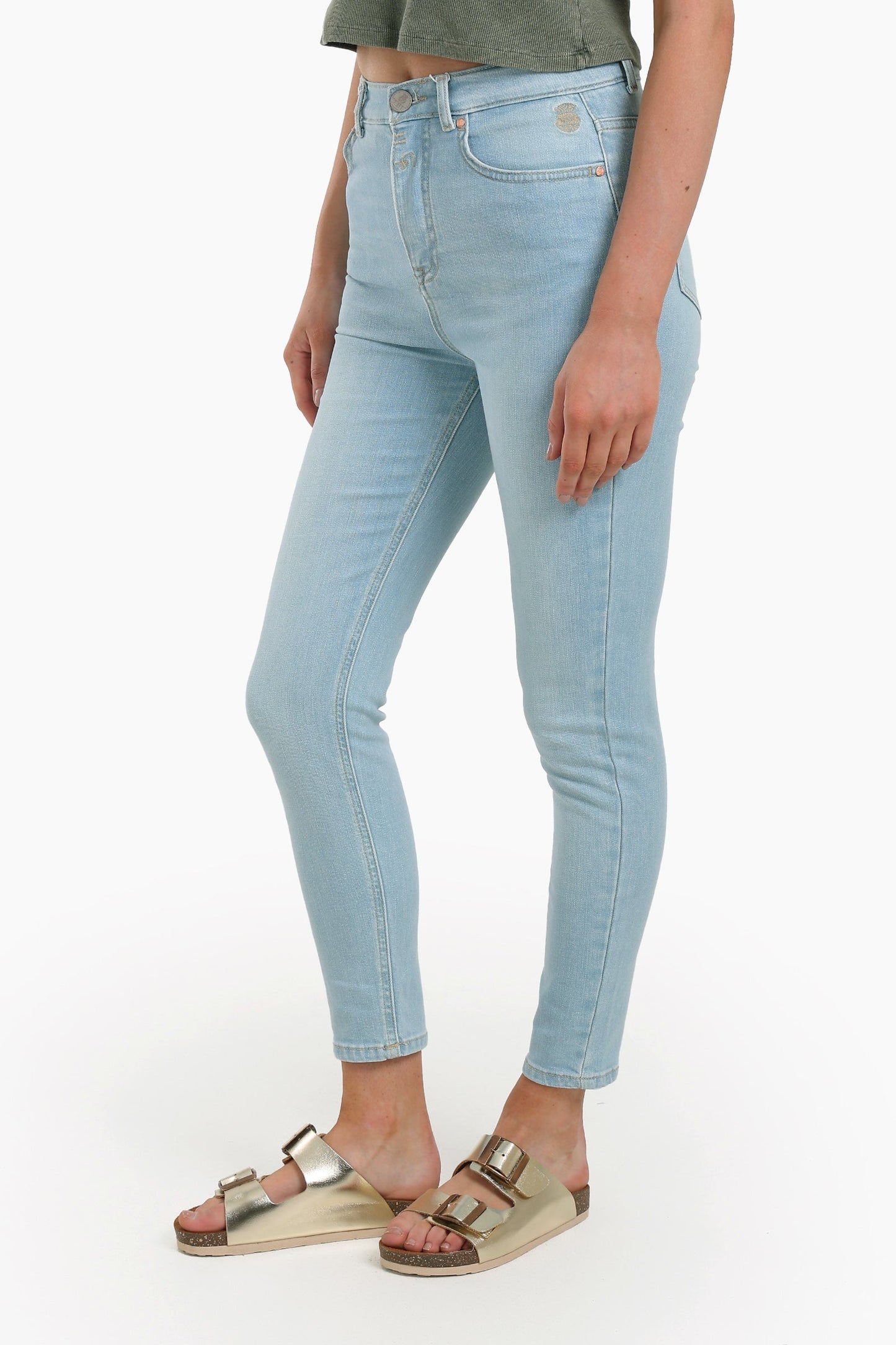 Light Blue Slim Fit Jeans