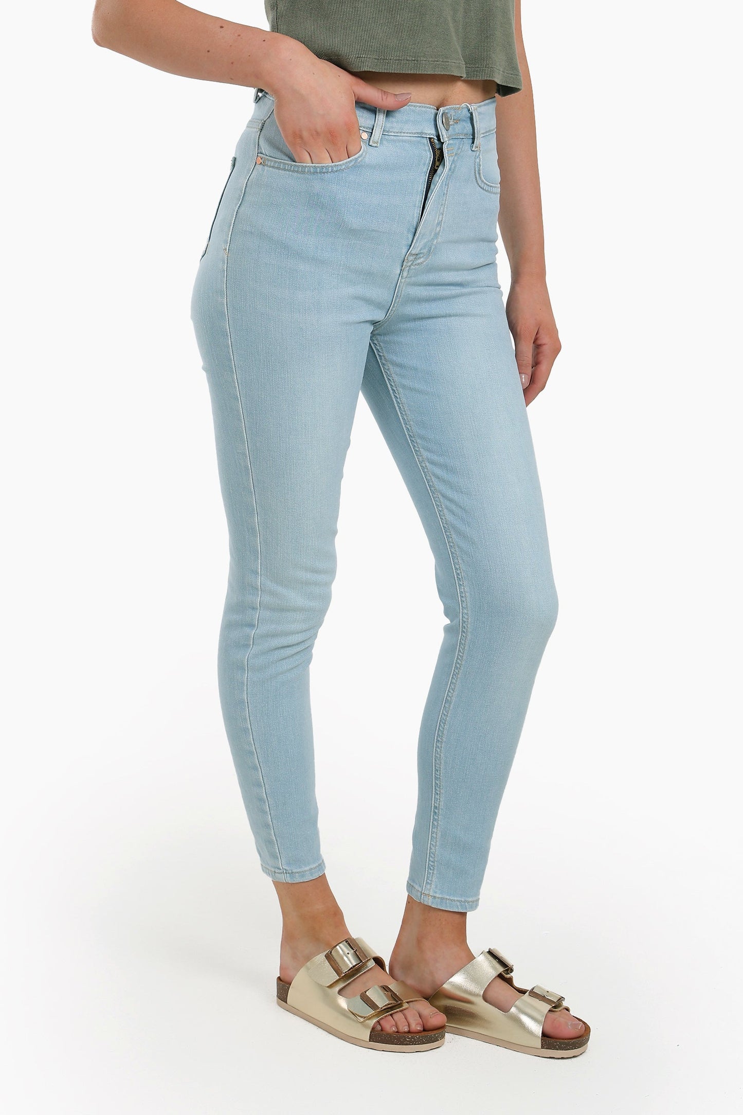 Light Blue Slim Fit Jeans