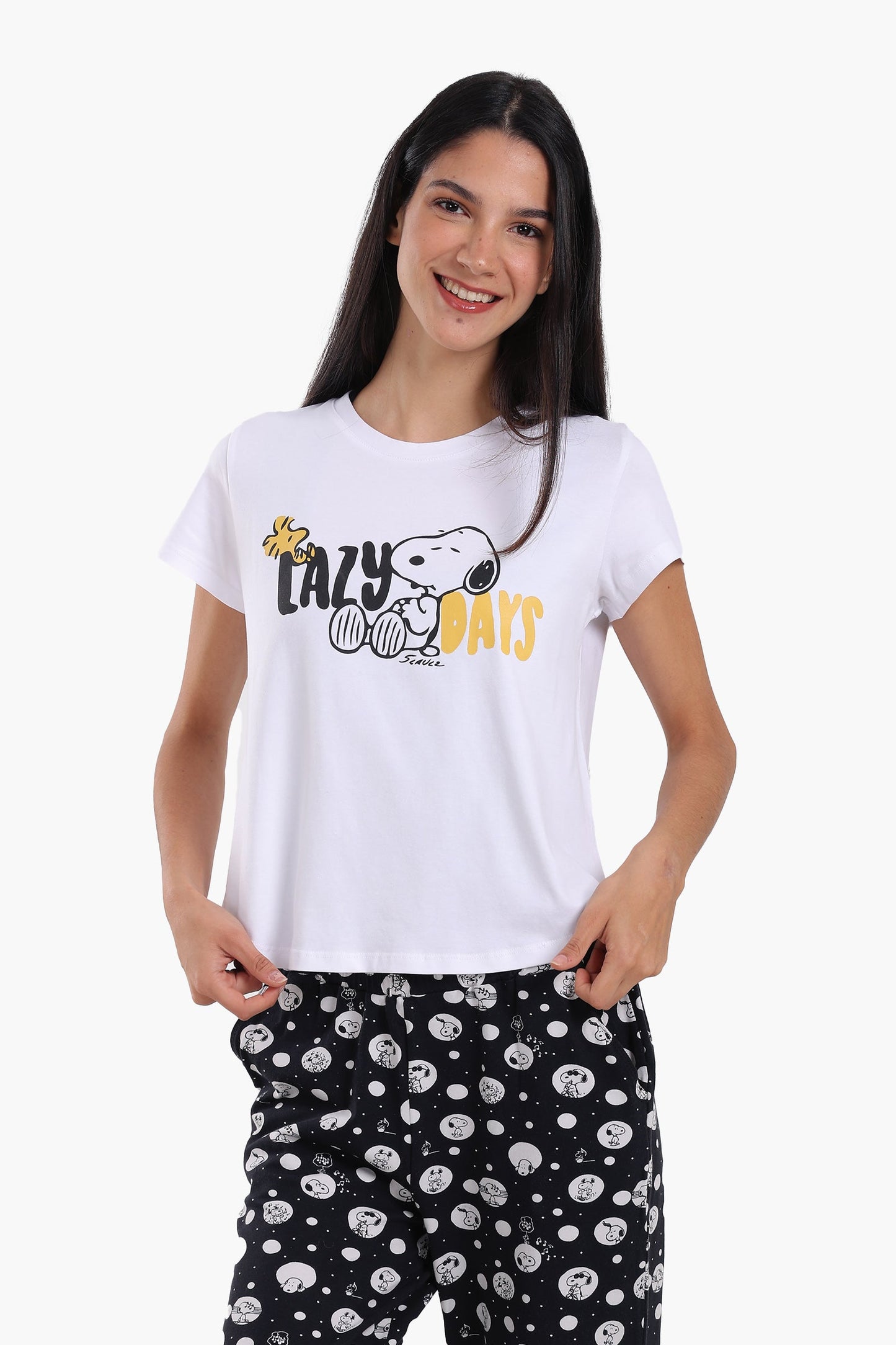 Cotton Short Sleeves Pyjama Set
