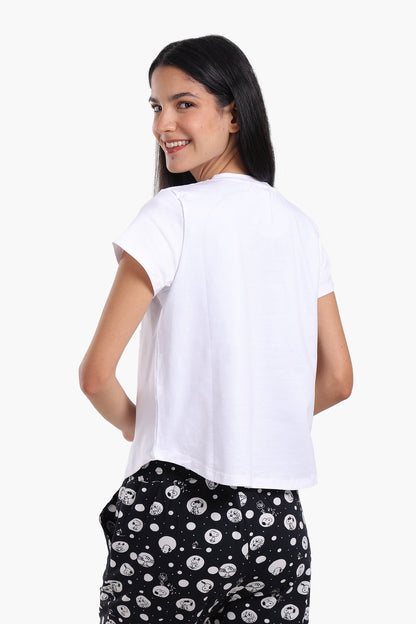 Cotton Short Sleeves Pyjama Set