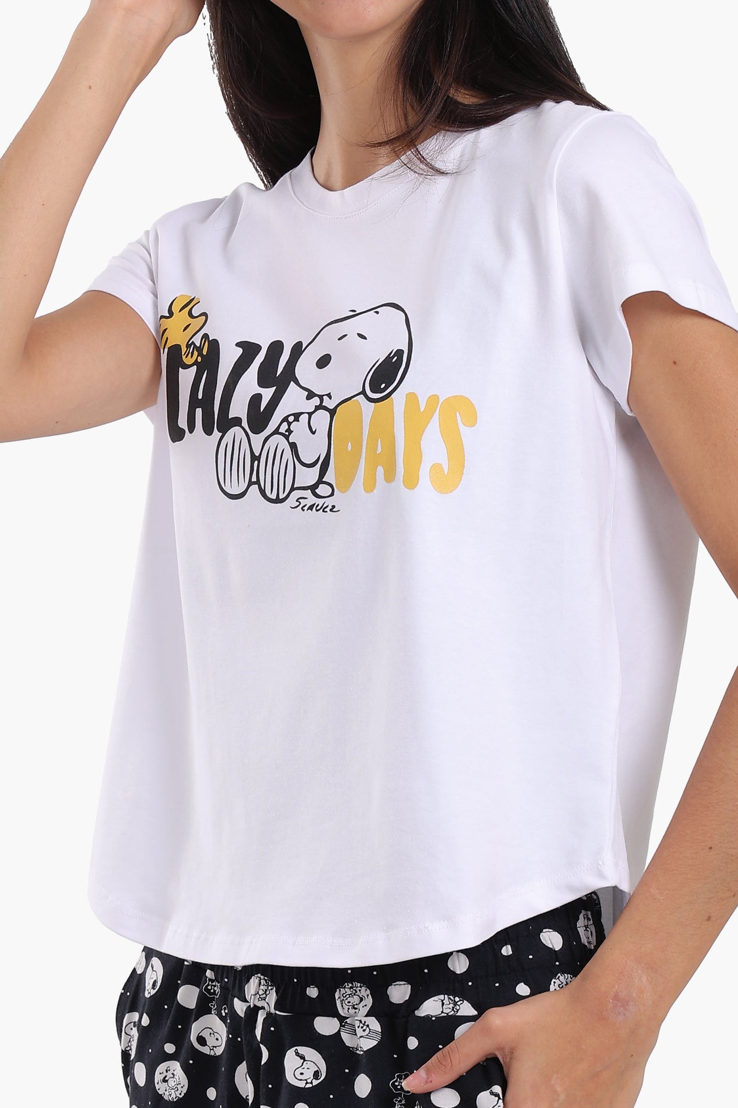 Cotton Short Sleeves Pyjama Set