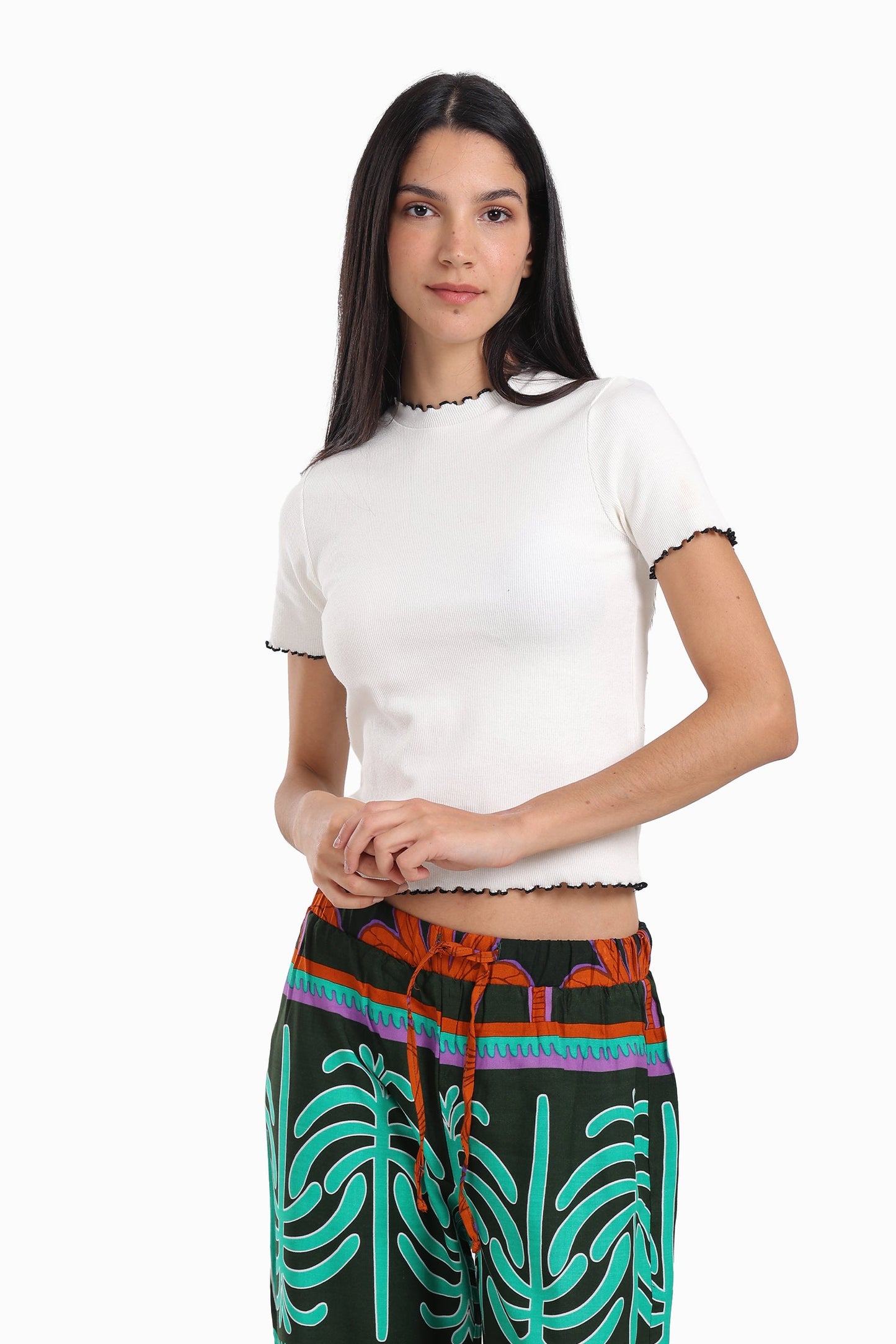 Top with Colored Edges