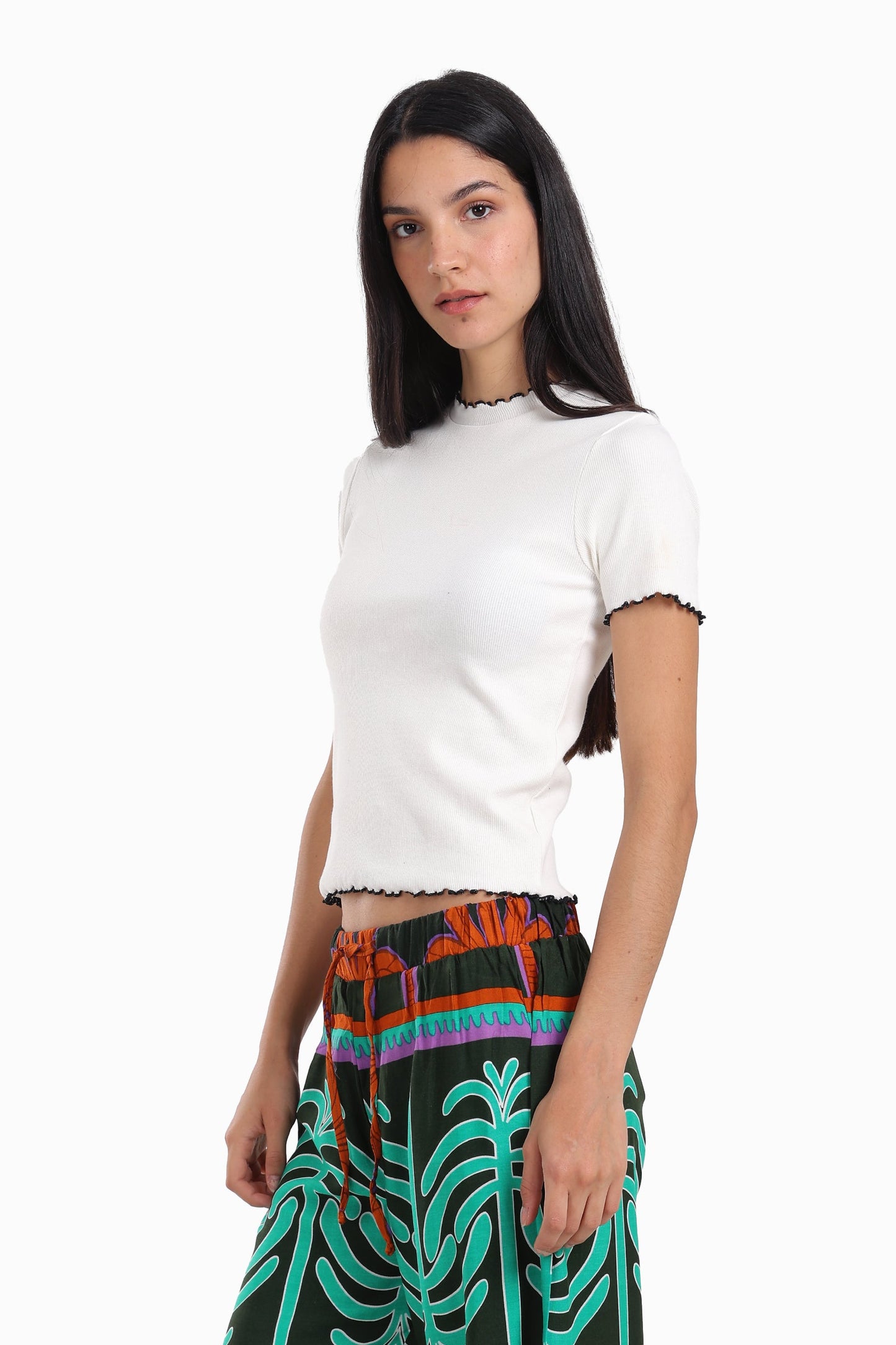 Top with Colored Edges