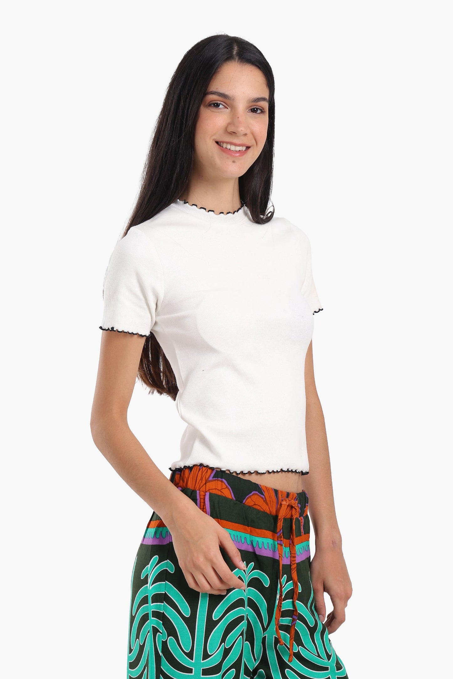 Top with Colored Edges