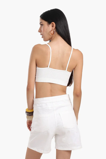 Plunge Round Neck Soft Bra