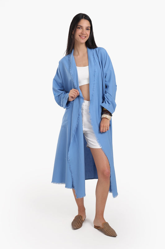 Flowing Polyester Kimono