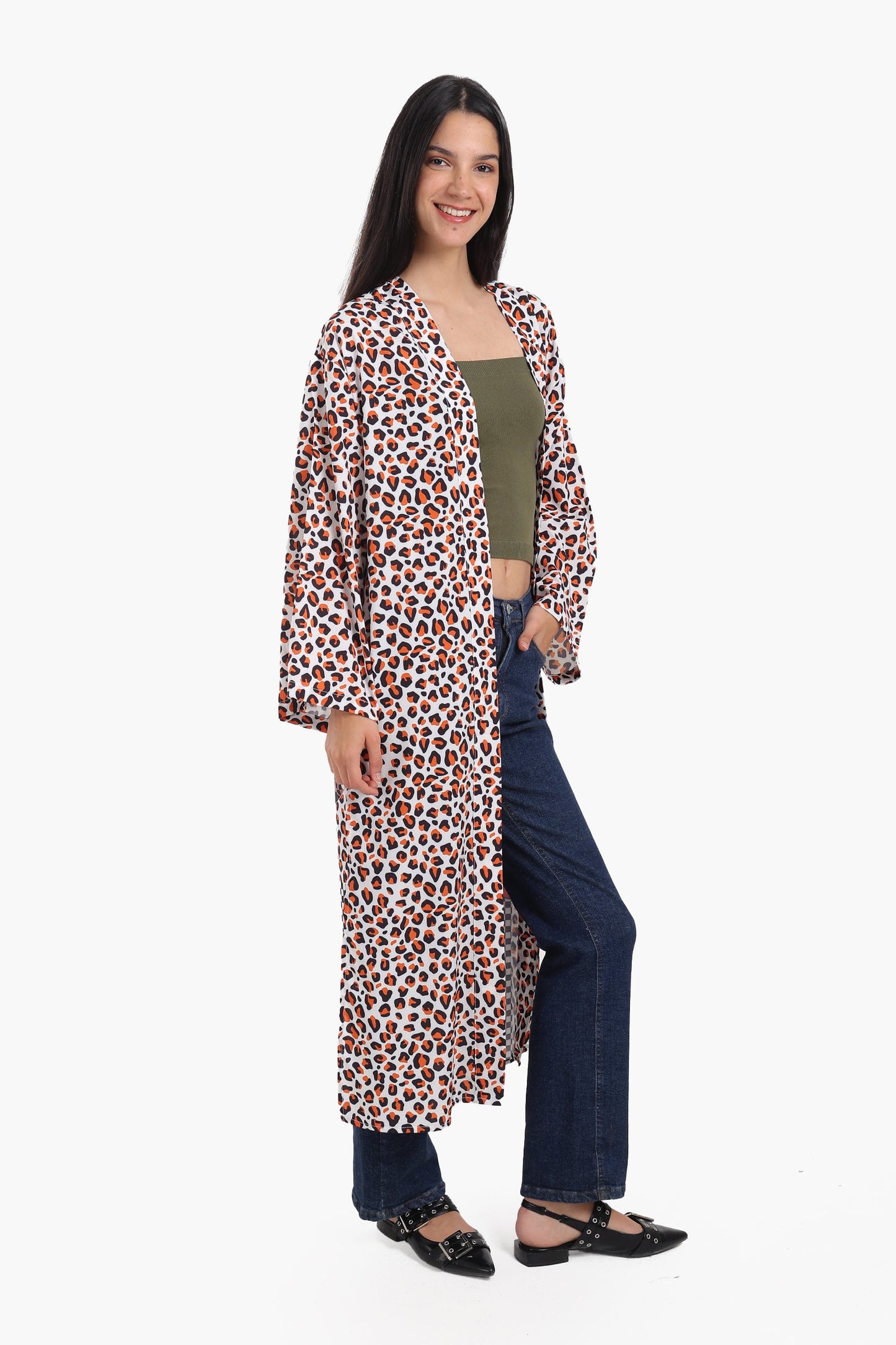 Artistic Multi Pattern Kimono