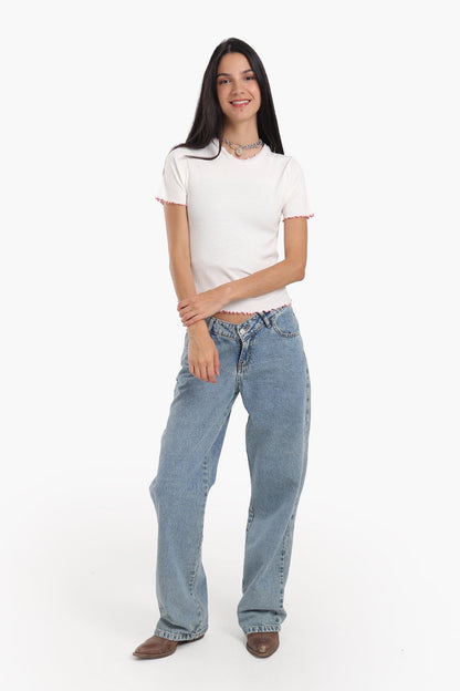 Top with Colored Edges