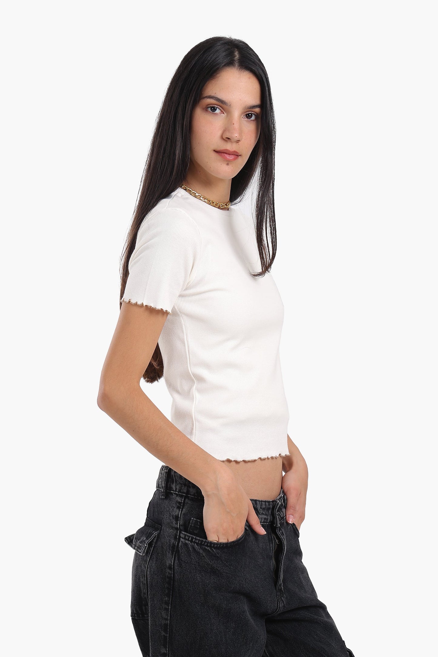 Top with Colored Edges