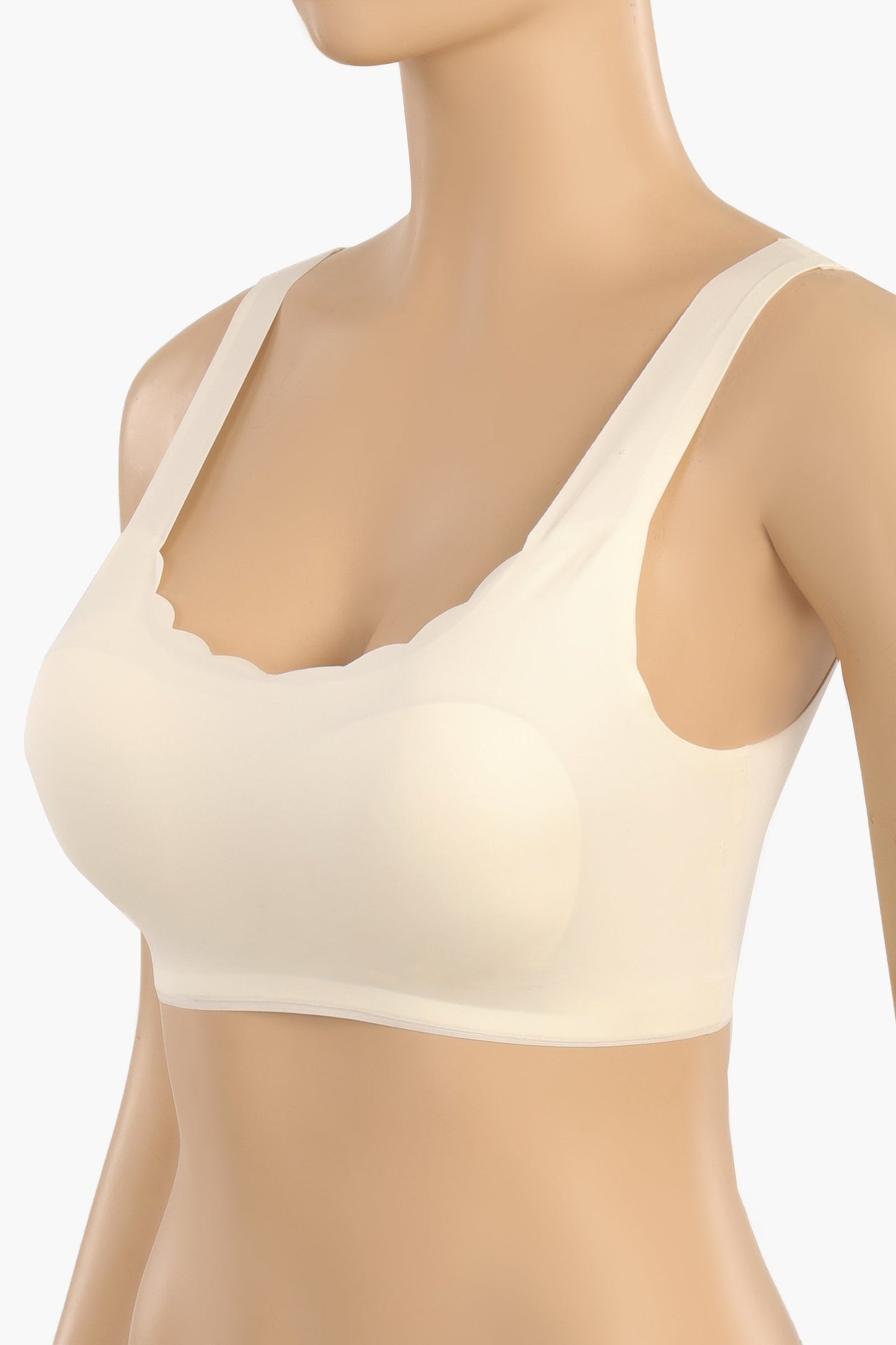 Laser Cut Edge Padded Bra