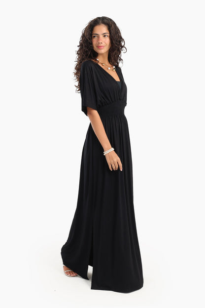 Comfy Nightgown With Side Slits
