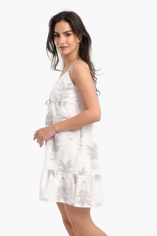 Pineapple Printed Nightgown