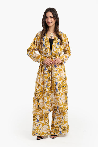 كيمونو قطني صيفي