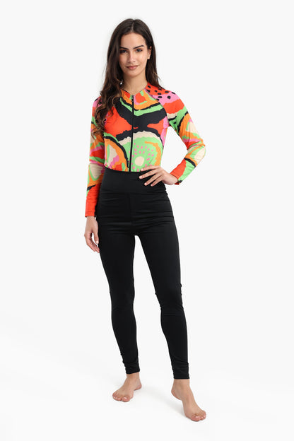 بدلة سباحة واقية من الطفح الجلدي بنكهة الفواكه