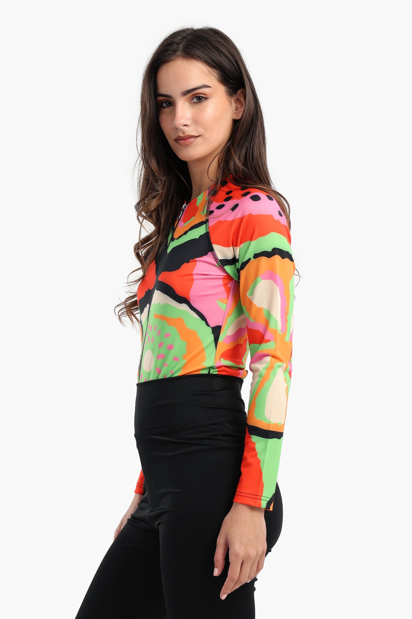 بدلة سباحة واقية من الطفح الجلدي بنكهة الفواكه