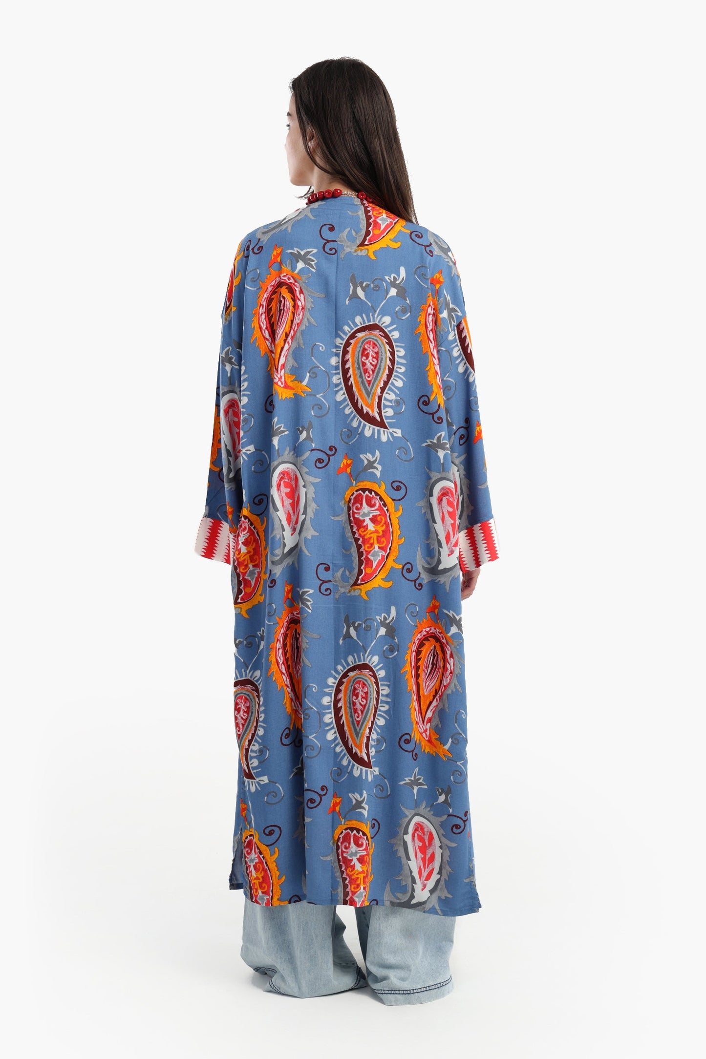 كيمونو فيسكوز ملون