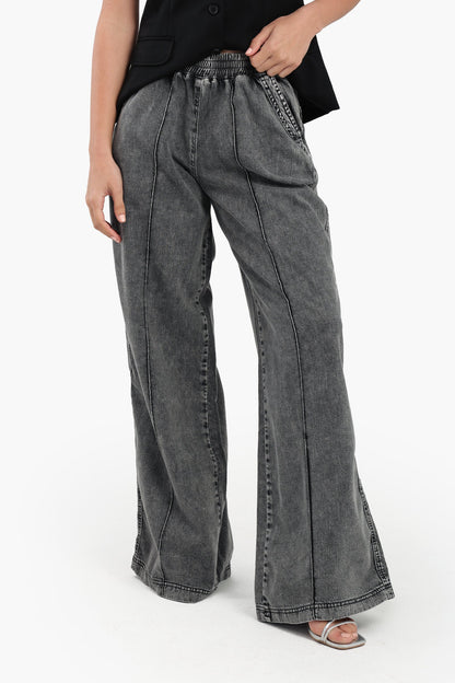 Relaxed-Fit Denim Pants