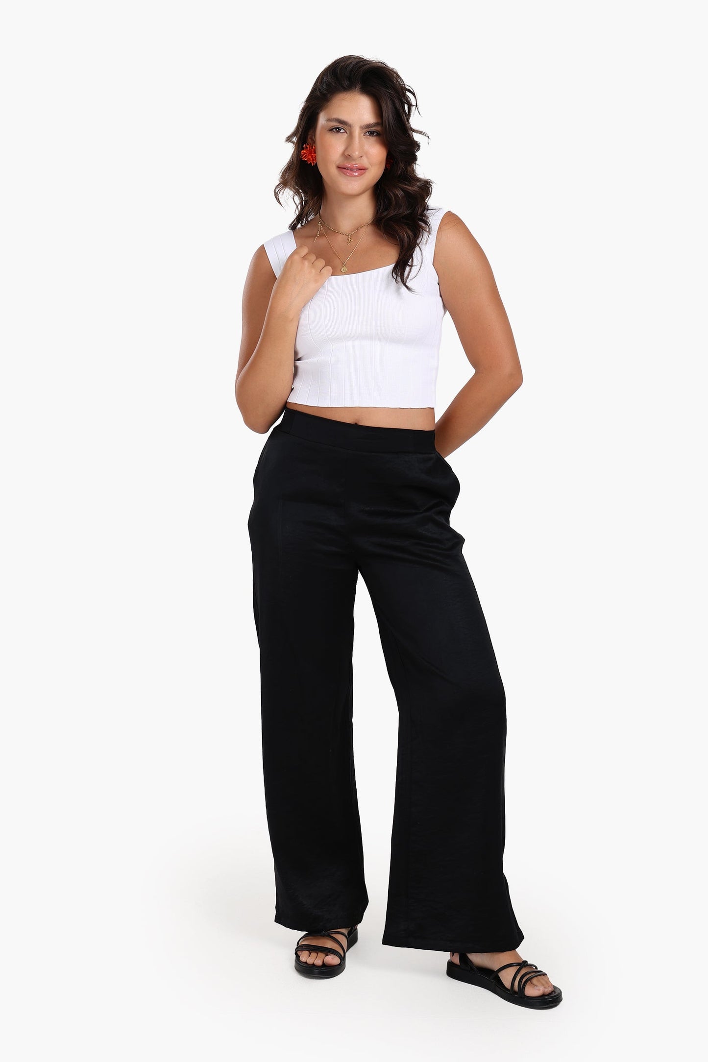 Square Neck Crop Top