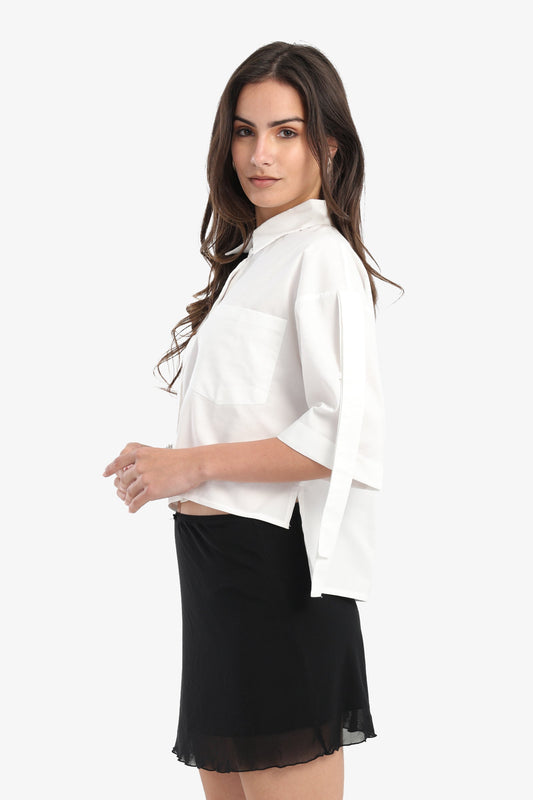 Chest Pocket Classic Cotton Shirt