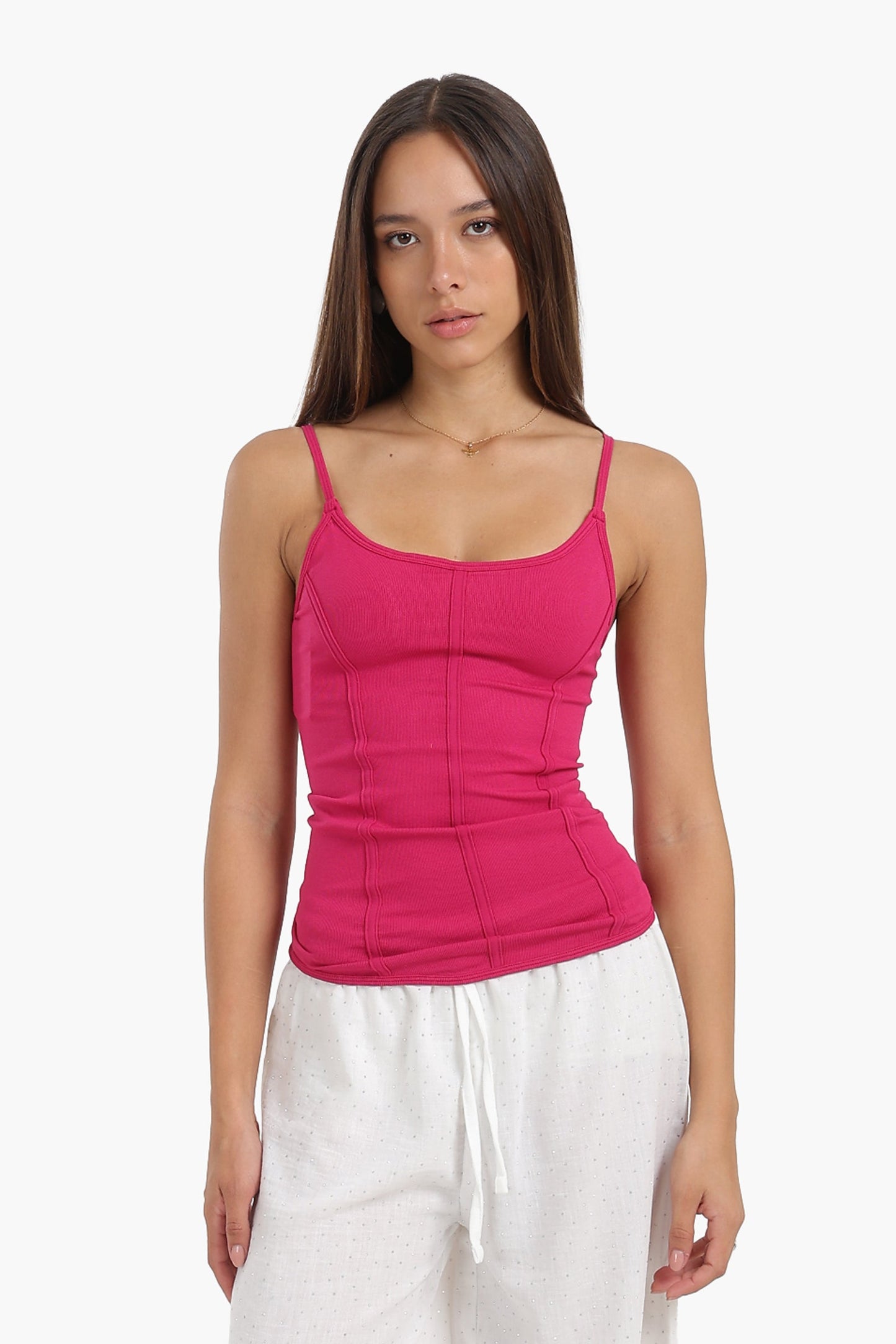 Seamless Microfiber Corset Top