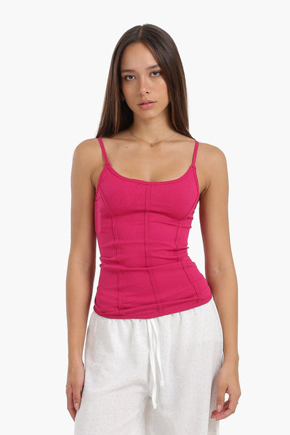 Seamless Microfiber Corset Top