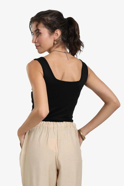 Sweetheart Neckline Tank Top