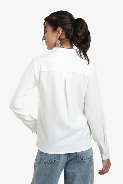 Stitched Front Panel Shirt