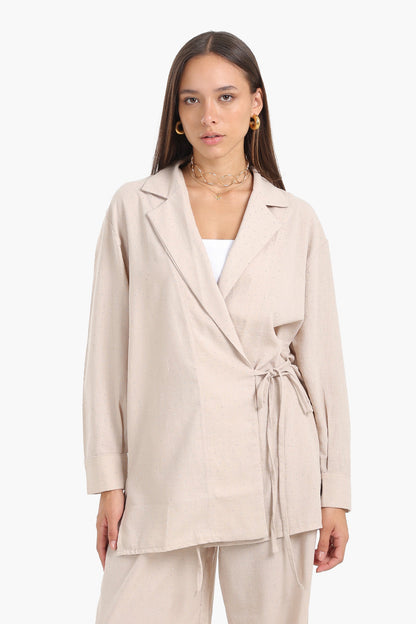 كارديجان بتصميم ملفوف ومرصع بالترتر