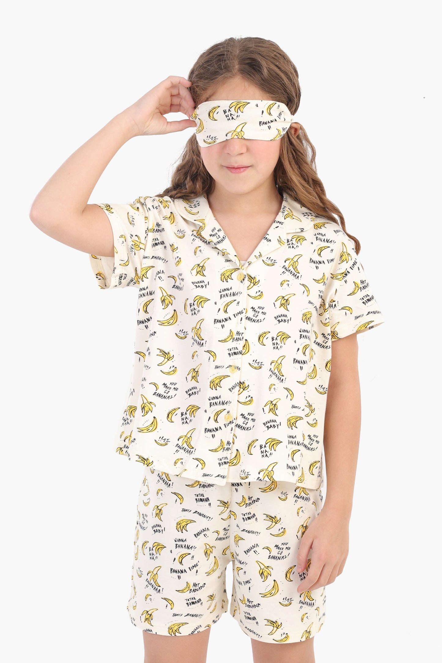 Bananas Print Pyjama for Girls