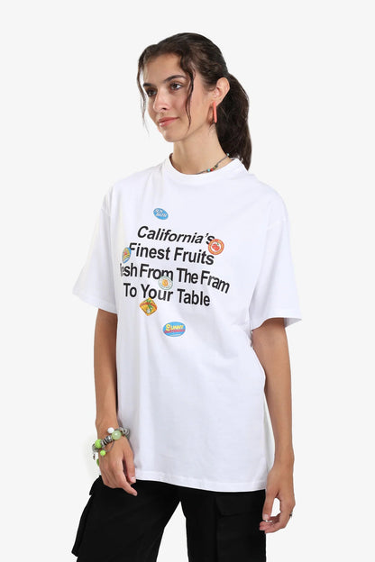 Slogan Print Oversized T-Shirt