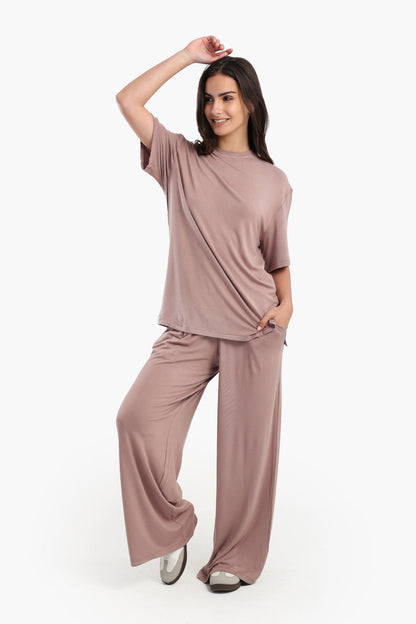 قميص لاونج كبير الحجم