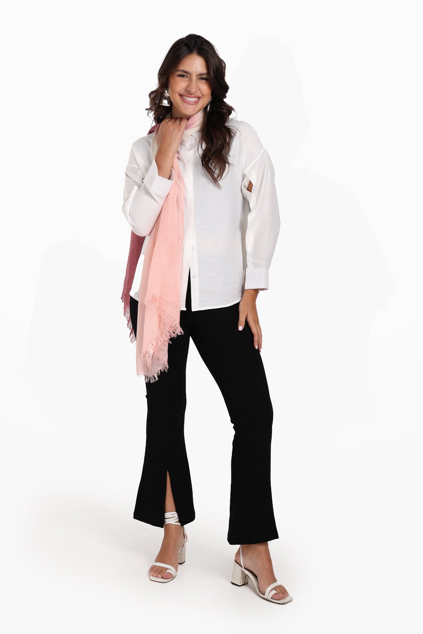 Gradient Cotton Scarf