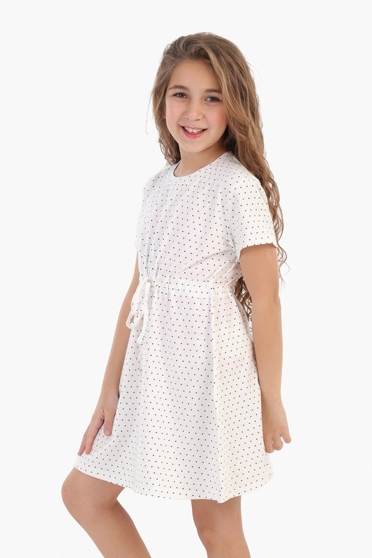 Dotted Nightgown for Girls