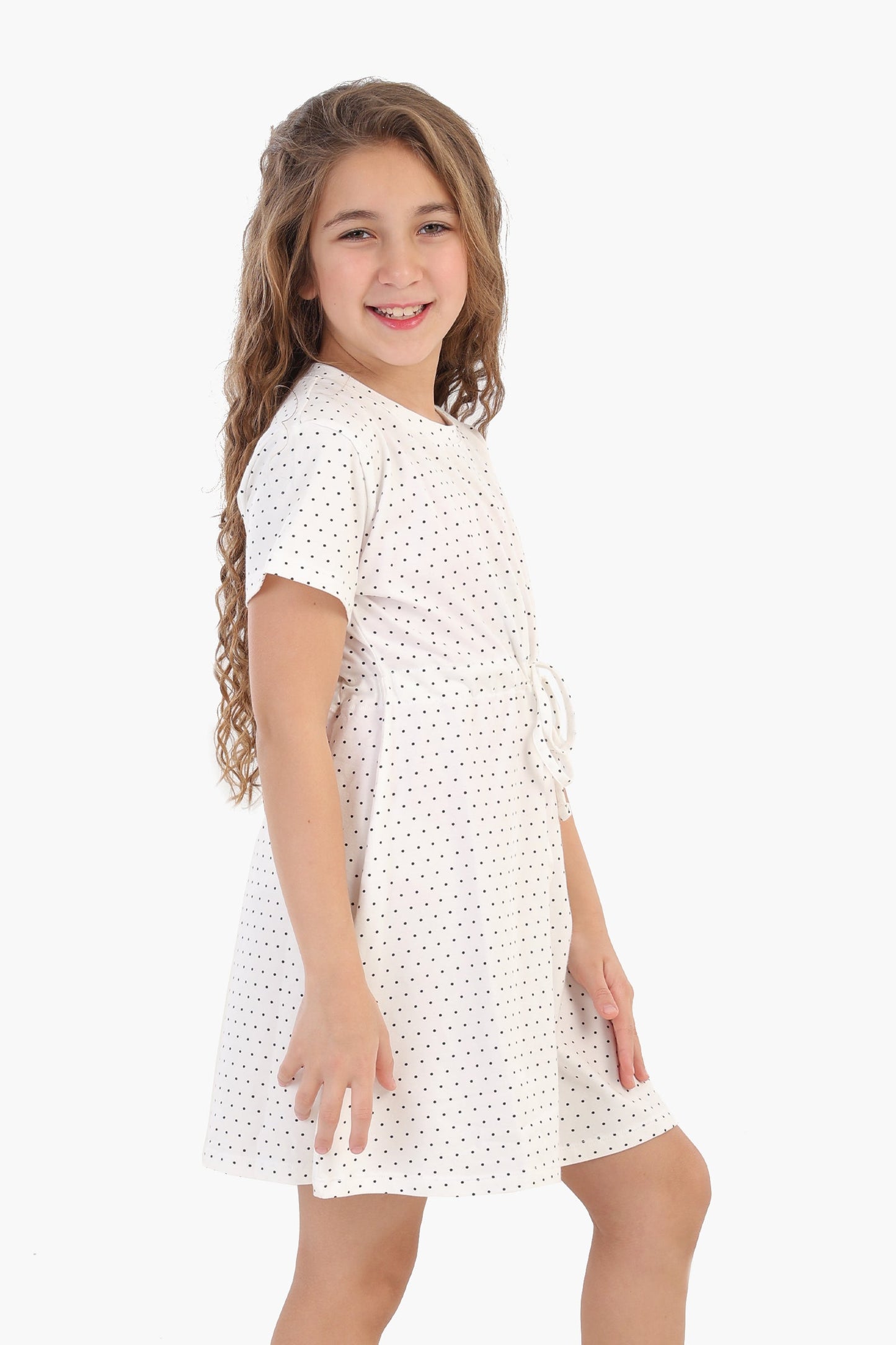 Dotted Nightgown for Girls