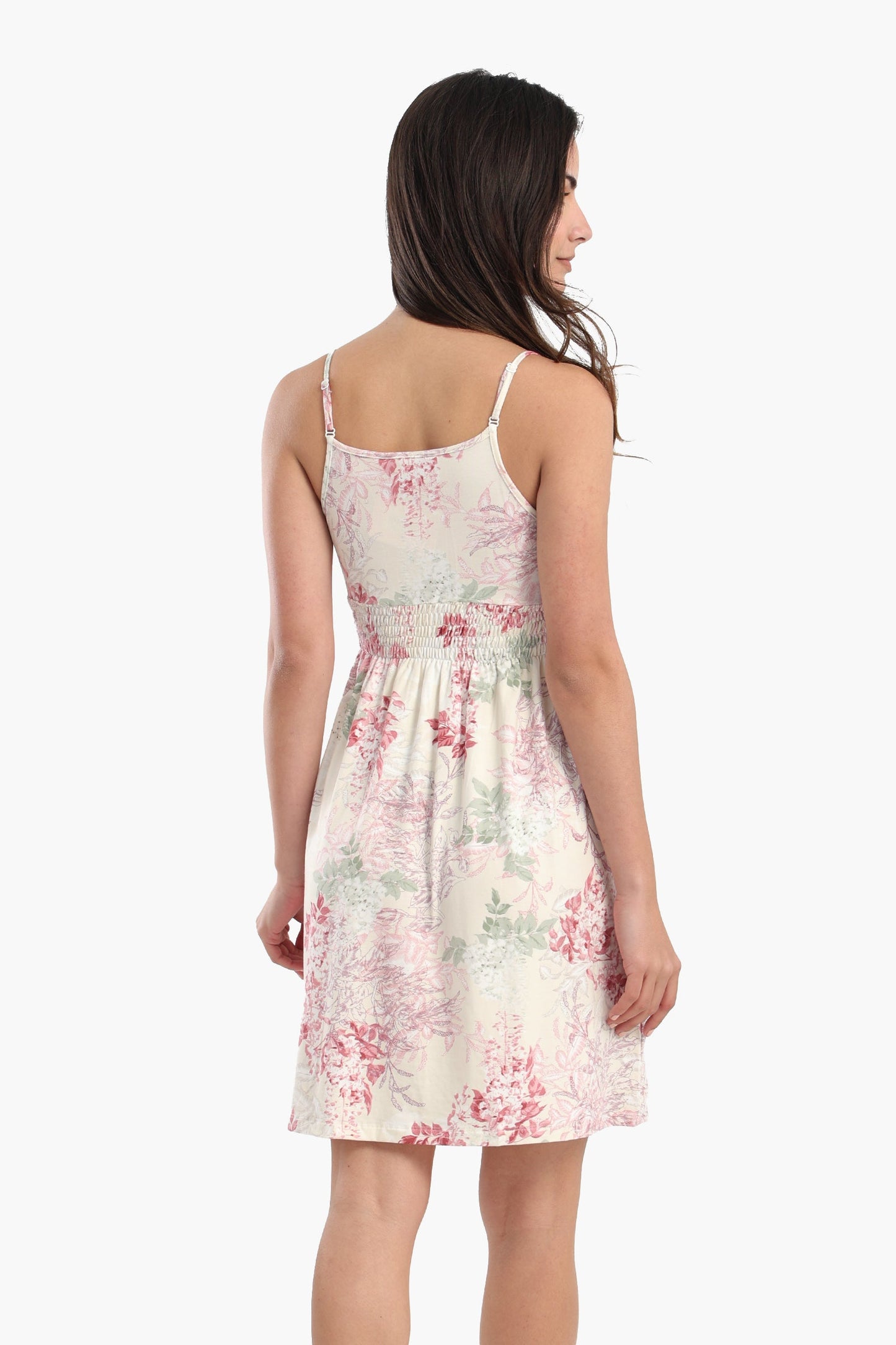 Viscose Blend Printed Nightgown