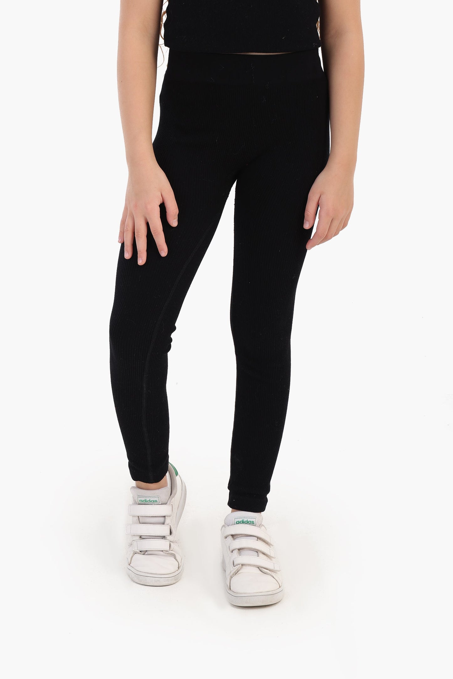 بنطال ضيق مضلع للبنات