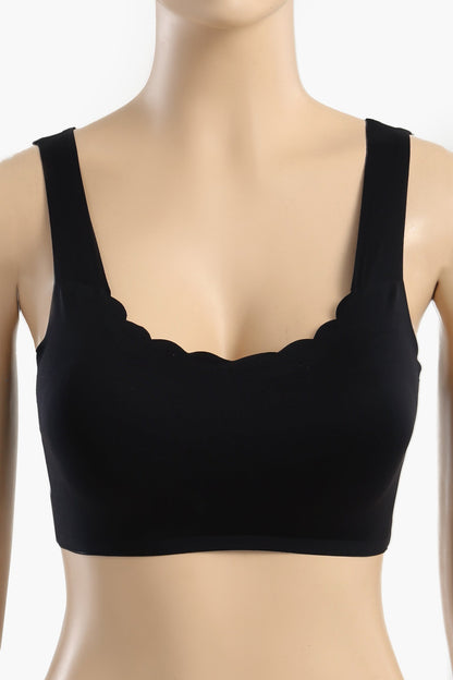 Laser Cut Edge Padded Bra
