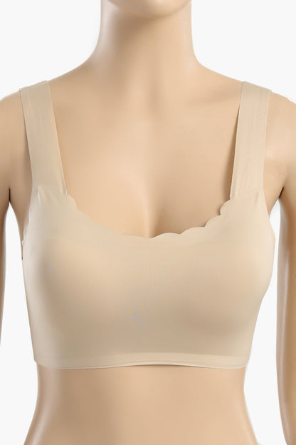 Laser Cut Edge Padded Bra