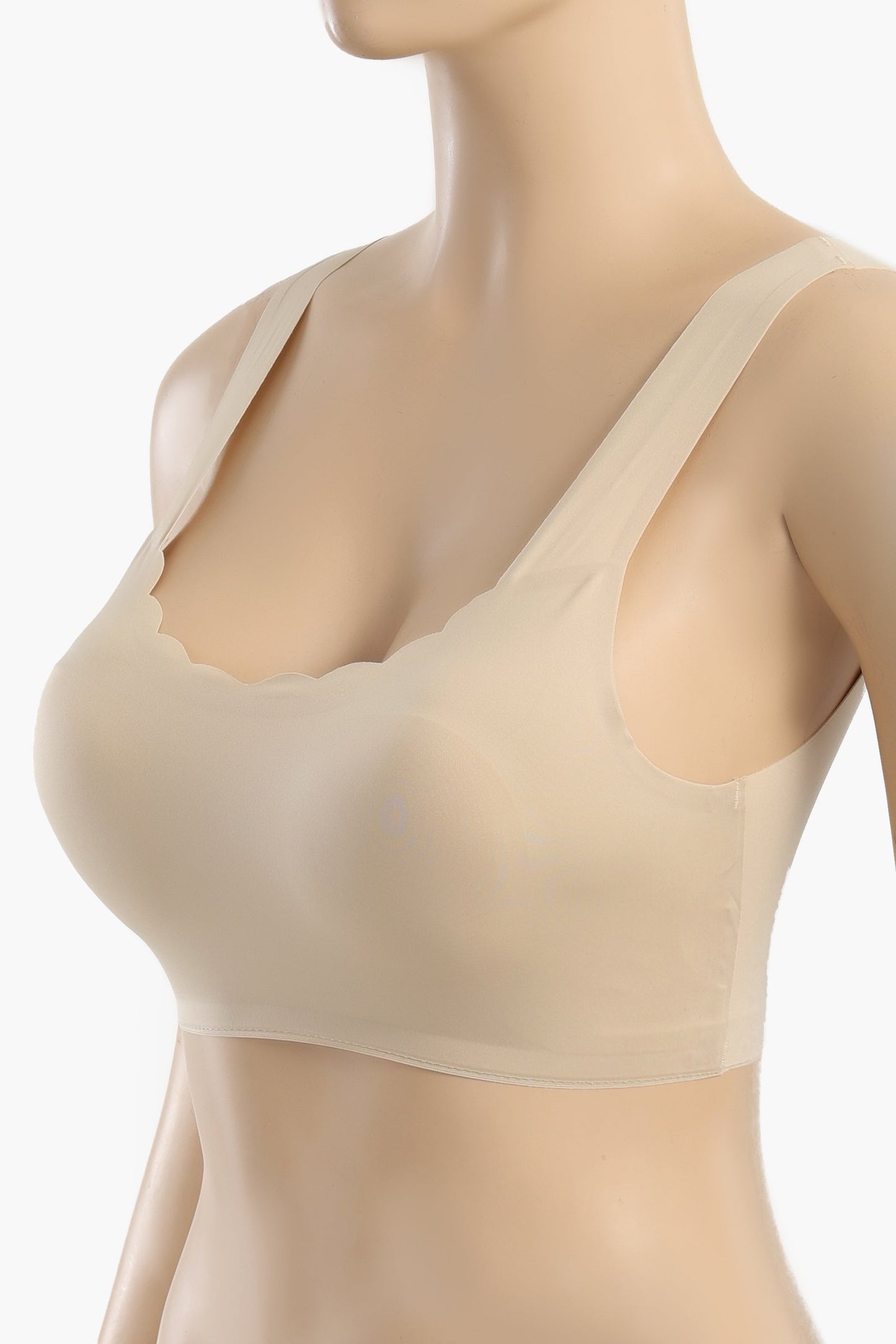 Laser Cut Edge Padded Bra